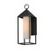 Maxim Lighting Aldous 1-Light Large Outdoor Sconce, Black 30073SWBK - alternate 1